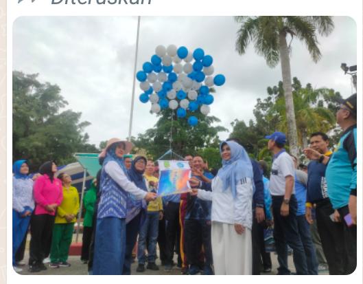 Wako Rahma Buka Jambore PKK Kota Tanjungpinang, Dimeriahkan Bermacam Perlombaan