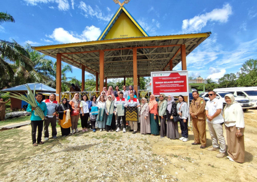 Tinjau Program CSR, Manajemen PHR: Kami Dukung Kemandirian Masyarakat Rokan