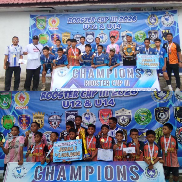 Gelar Iven ke-3, SSB Rooster Borong Gelar Juara