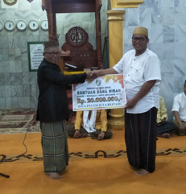 Wakil Walikota Bersafari ke Masjid Jamiatul Muslimin