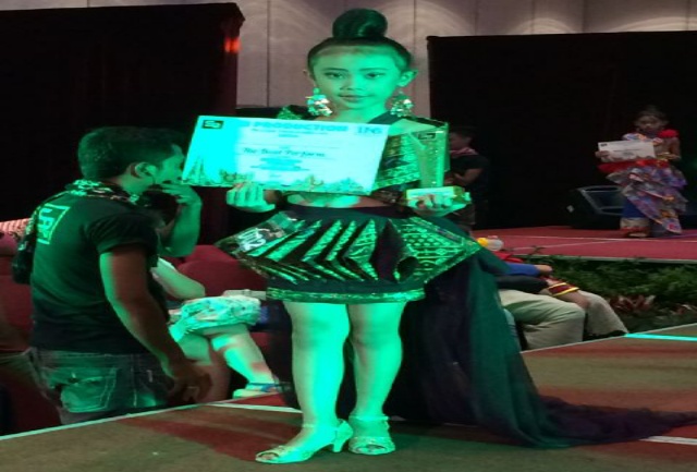 Amazing!! Dua Gadis Cilik Ini Harumkan Nama Inhil di Jakarta