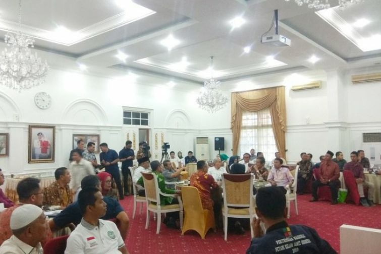 Apkasindo Riau Temui Gubernur Bahas Harga Sawit yang Dikeluhkan Petani
