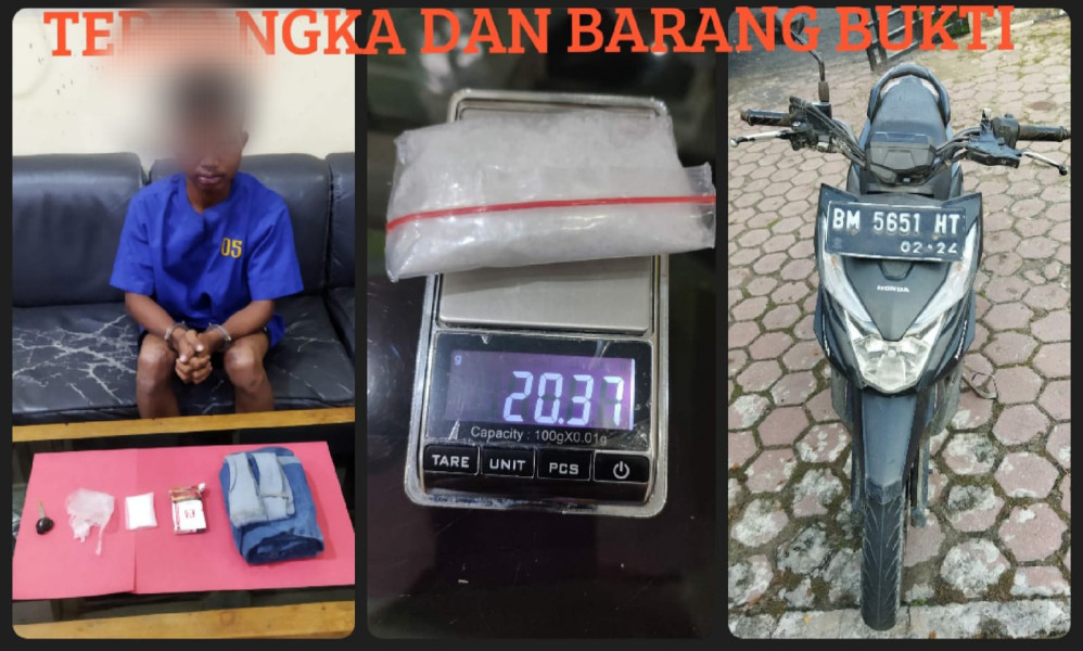 Polres Dumai Ringkus Terduga Pelaku Penyalahgunaan Narkoba