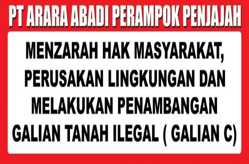 Masyarakat Sakai akan usir PT. Arara Abadi