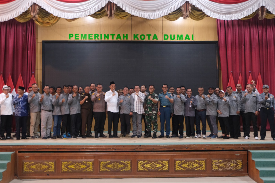 Dandim 0320/Dumai Siap Berikan Dukungan Kepada Pengurus PWI dan IKWI Kota Dumai Yang Baru
