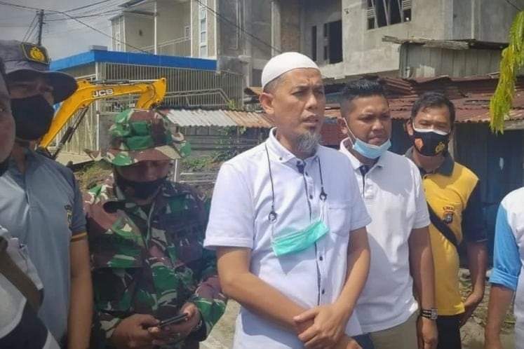 Wako Paisal Hadiri Goro Bersama Kecamatan Dumai Kota di Jalan Bintan