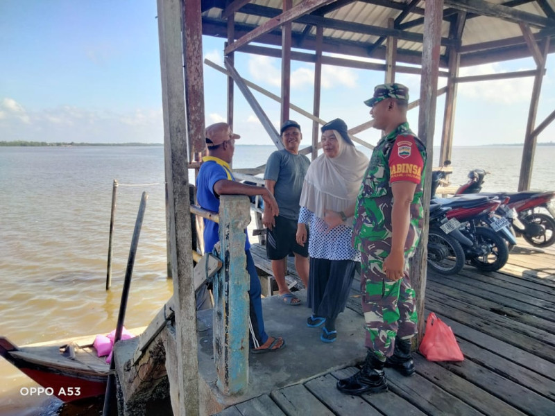 Serda Engki Tarnando Komsos di Kampung Pancasila