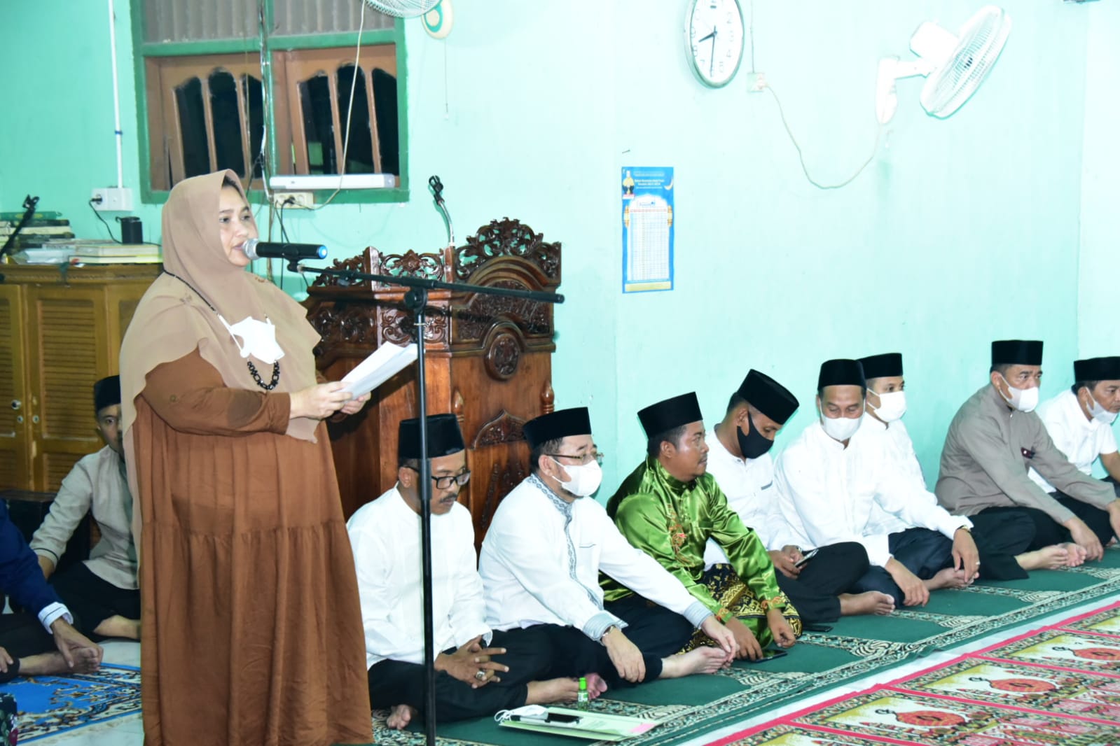 Bupati Bengkalis, Kasmarni Safari Ramadhan di Talang Muandau