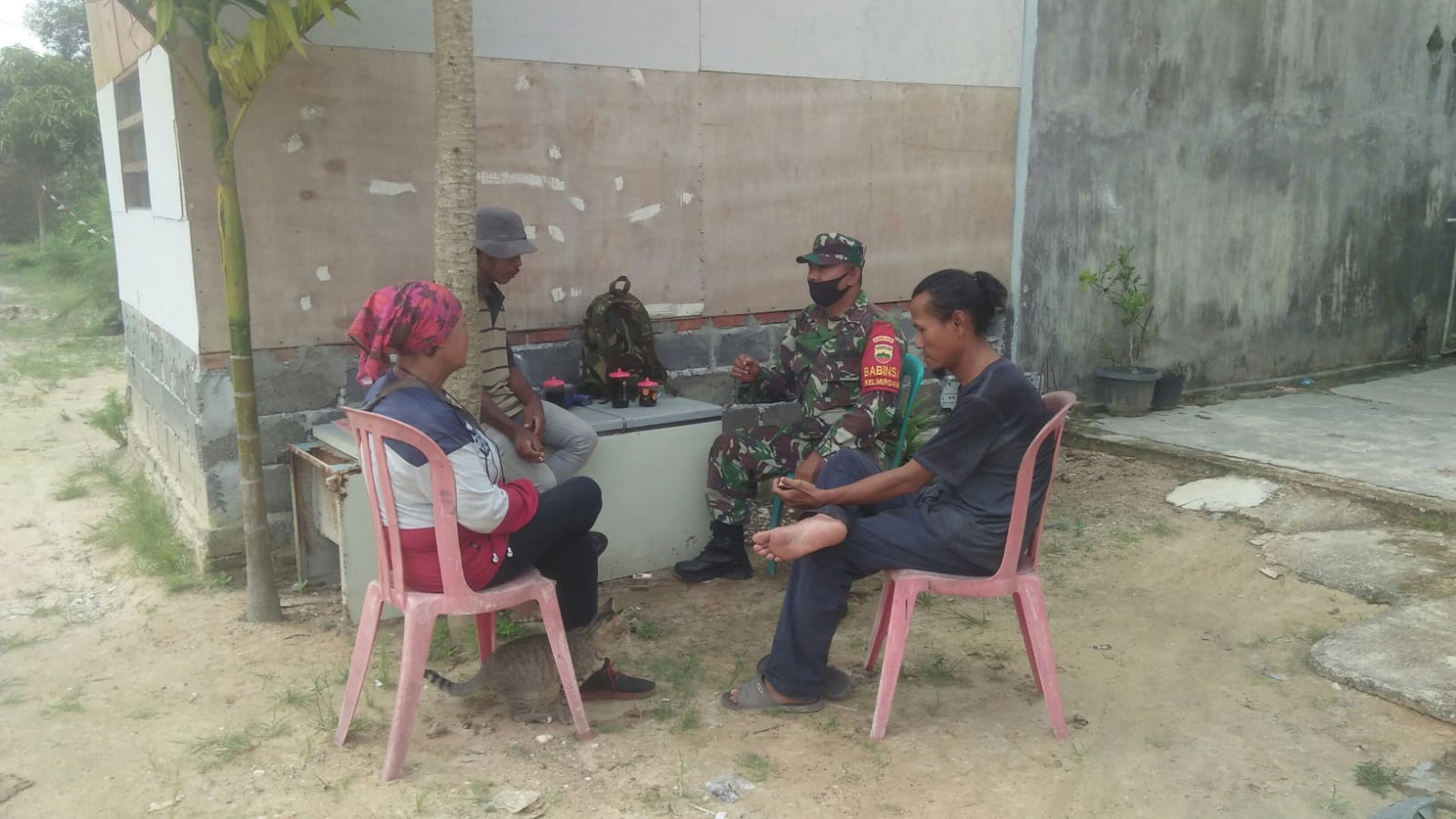 Babinsa Harap Masyarakat Dapat Mengaktifkan Kembali Ronda Malam