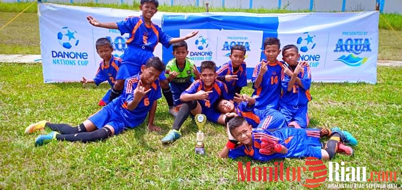 SSB Persekat Dumai Juara II Danone Cup U-12 Zona Riau