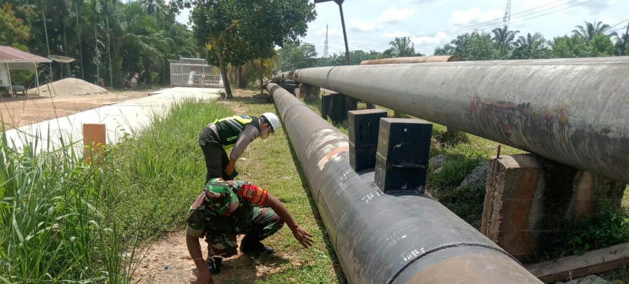Serka Suandi Laksanakan Patroli Pipa PHR