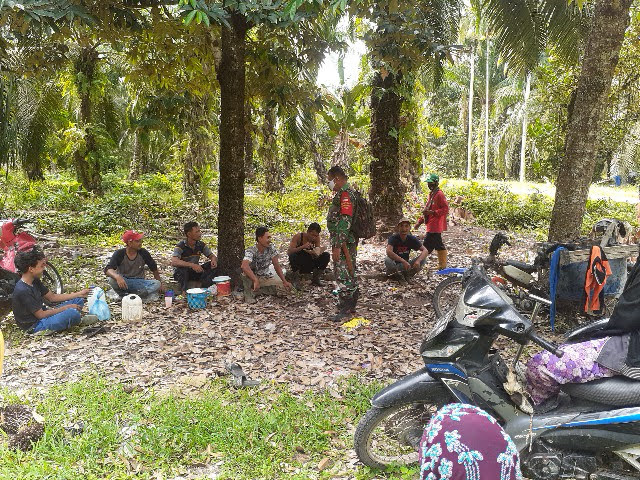 Pelda Tovani Menggiatkan Komsos dan Himbauan Menjalankan Prokes