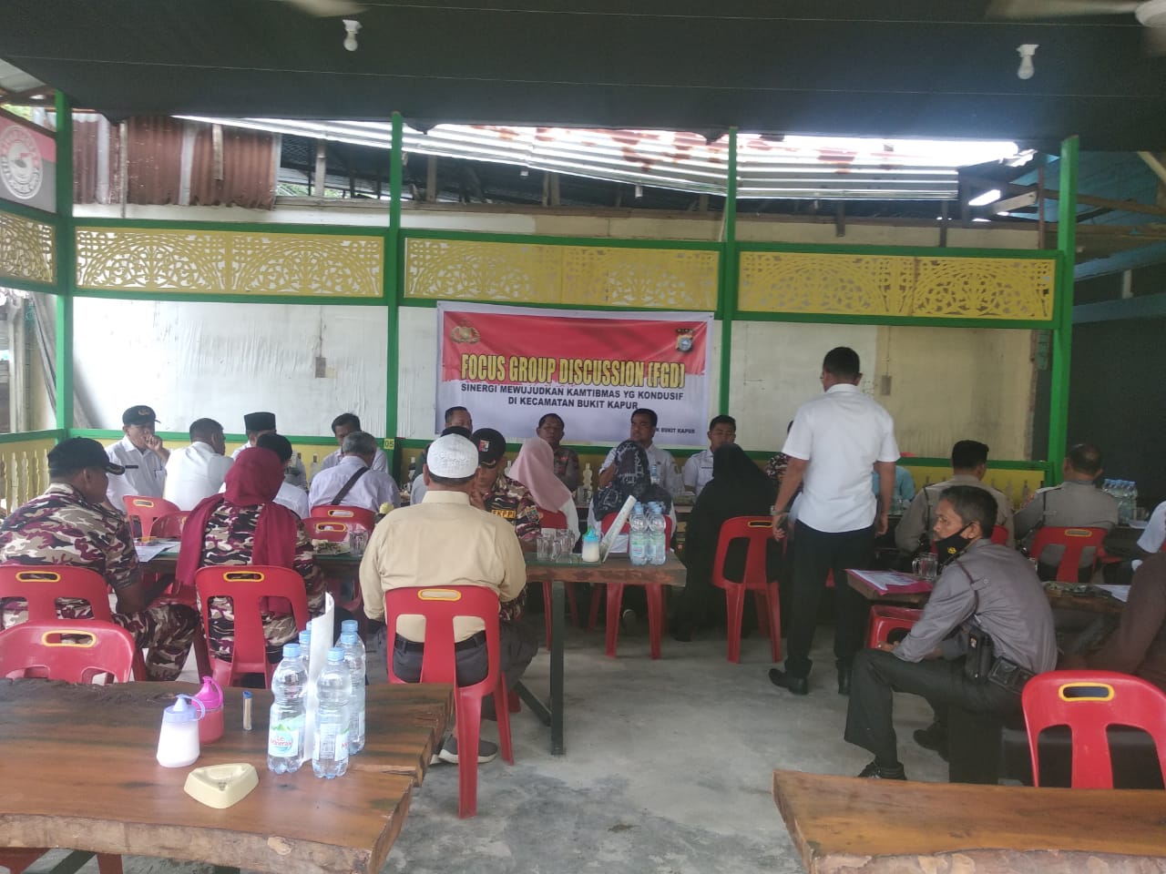 Pelaksanaan FGD Dihadiri Oleh Danramil 02 dan Babinsa Bagan Besar Timur