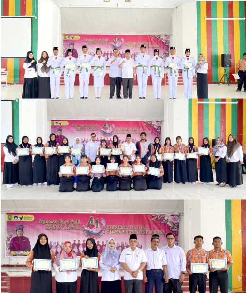 SMAN 1 Siak Apresiasi Siswa Berprestasi dan Sambut Paskibraka 2025