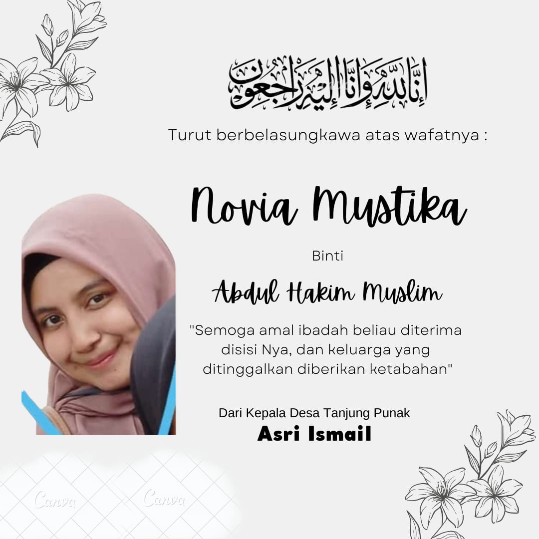 Kades Tanjung Punak Ucapkan Belangsungkawa atas Meninggalnya Korban Tersambar Petir