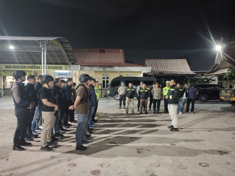 Razia Gabungan Polres Dumai di Sejumlah THM Tak Menemukan Adanya Indikasi Tindak Pidana