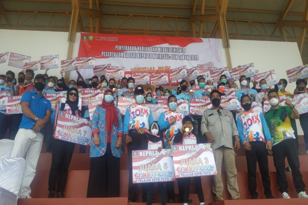 Dispora Provinsi Kepri Mengadakan Lomba Lari Kepri 10K Virtual 2020 