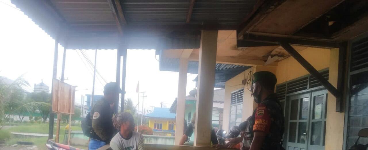 Peltu Wawan Sosialisasikan Pencegahan Covid-19 di Pasar