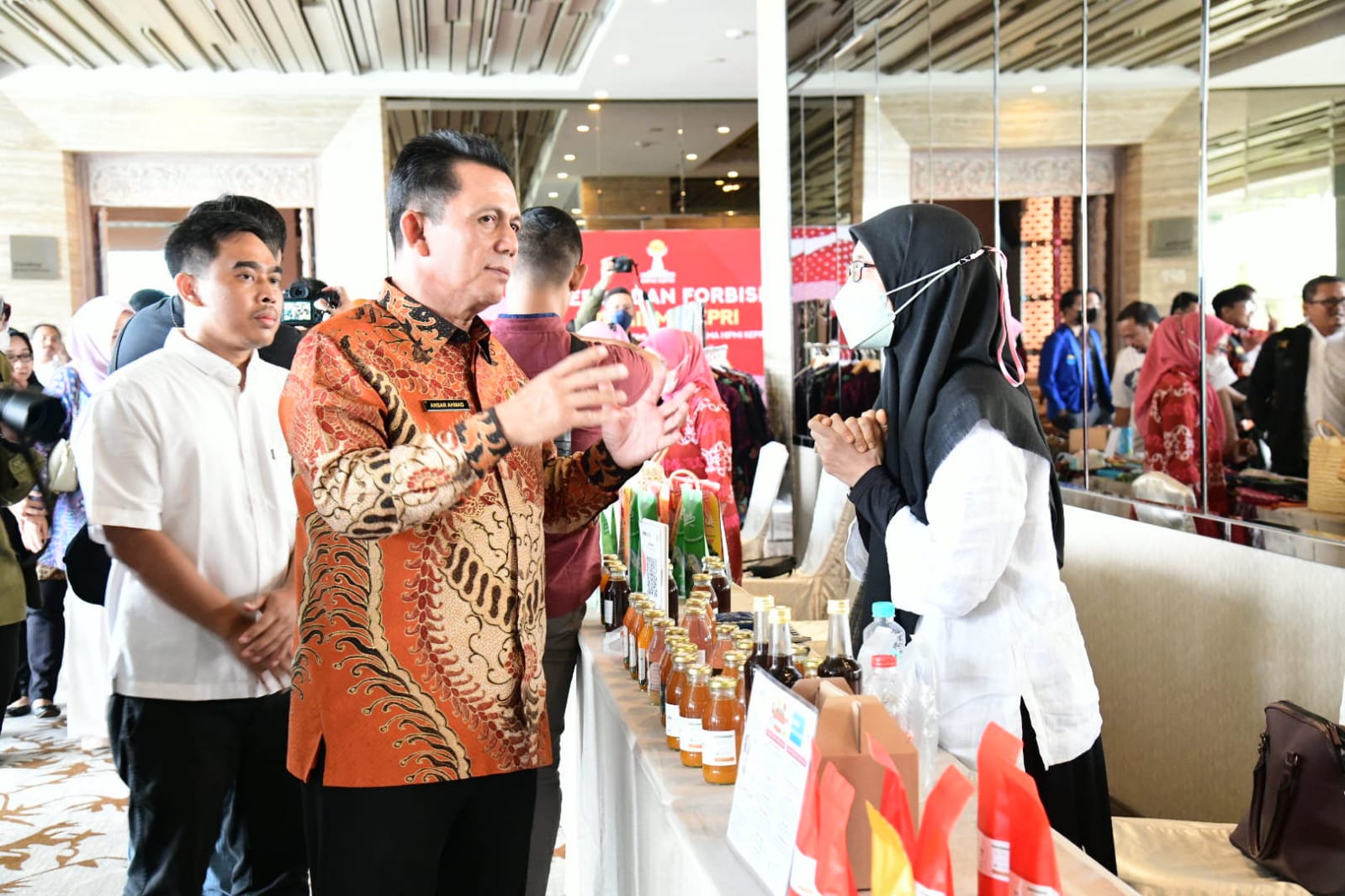 Gubernur Ansar Hadiri Rakerda &  Forbisda BPD HIPMI Kepri