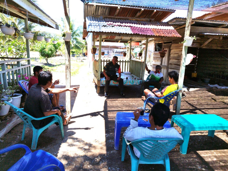 Peduli Generasi Muda, Serda Miftah Laksanakan Komsos Cegah Penyalahgunaan Narkoba