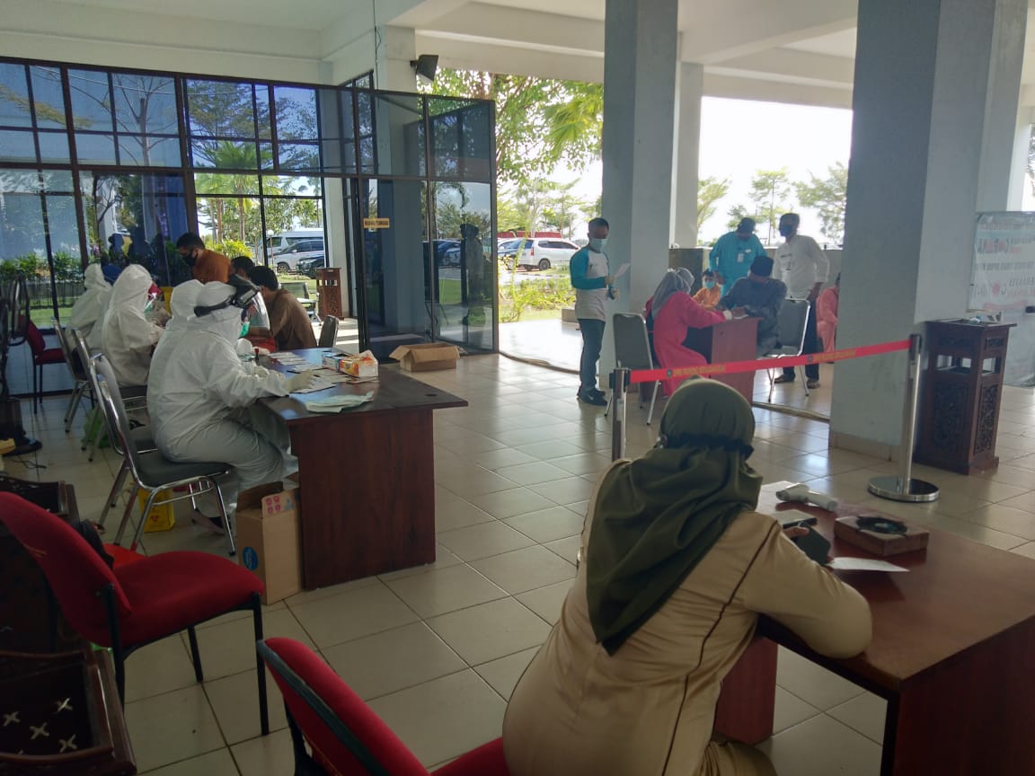 HUT Kepri 18, Sekretariat DPRD Provinsi Rapit Tes Semua Panitia Pelaksana