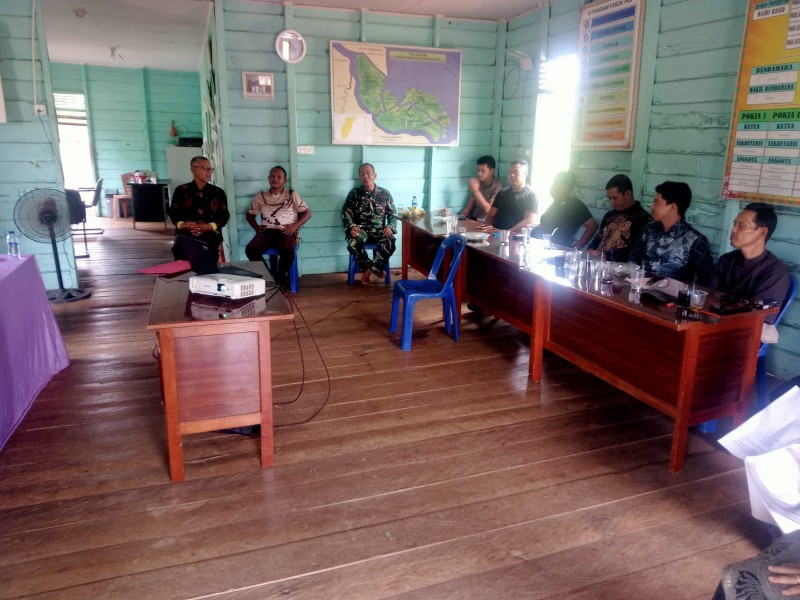 Cegah Bahaya Asap Gambut, Mabes TNI Imbau Warga Tebing Tinggi Barat Tak Buka Lahan dengan Bakar