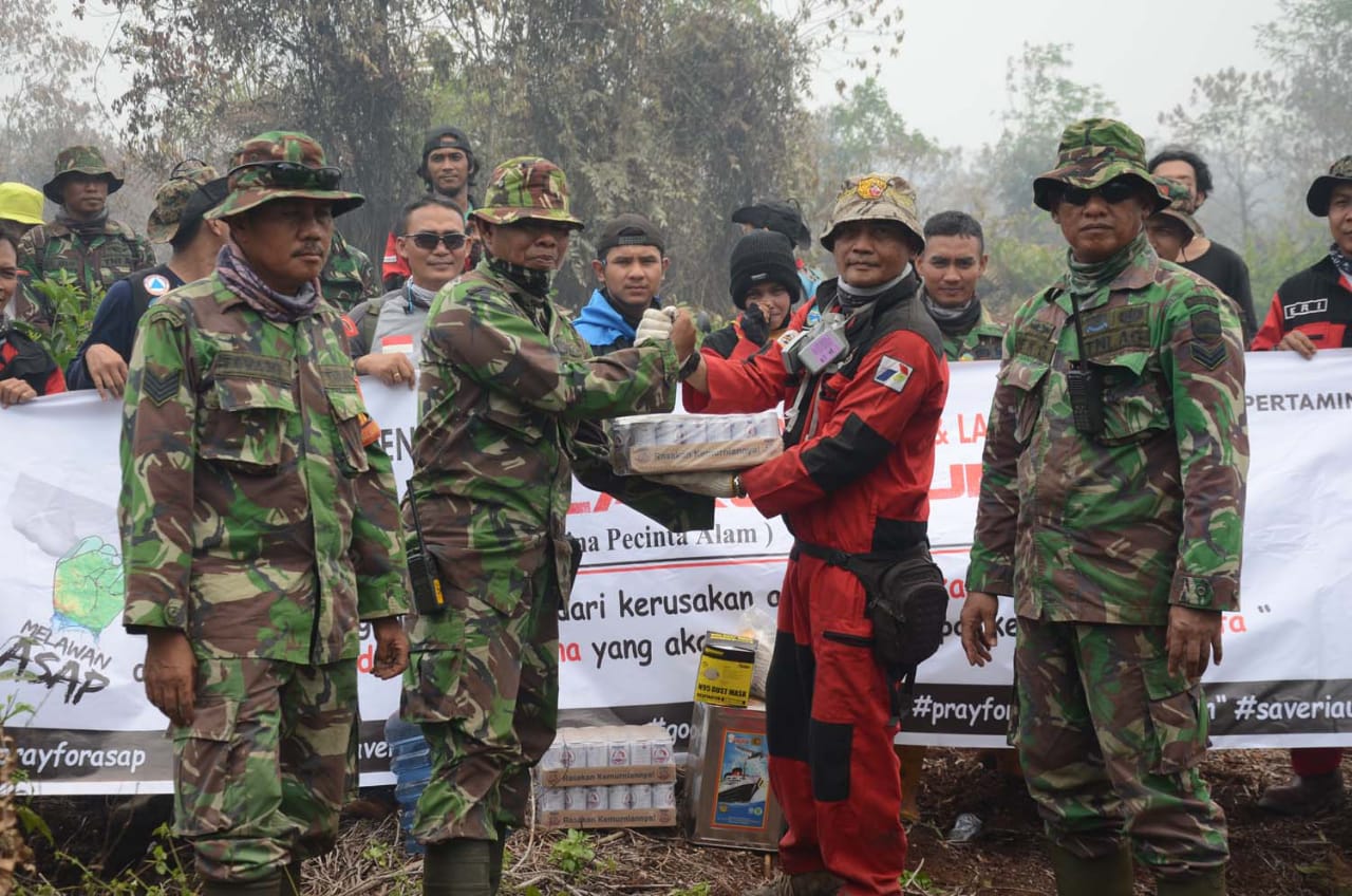 Pertamina Dumai Turunkan Perwakilan Pekerja Bantu Pemadaman Kebakaran