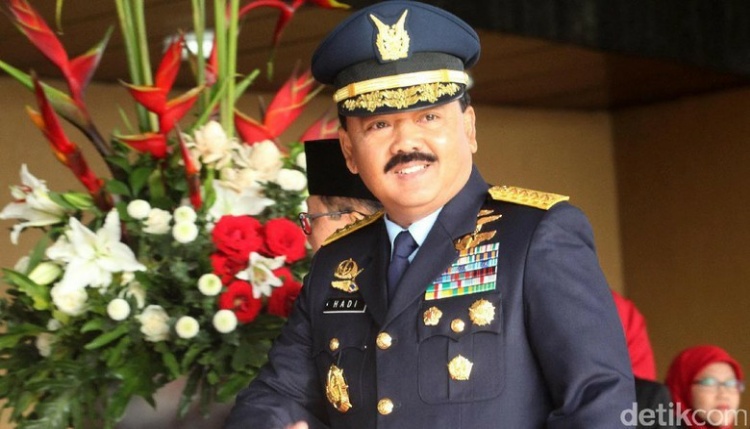 Jokowi Pilih KSAU Marsekal Hadi Jadi Calon Tunggal Panglima TNI