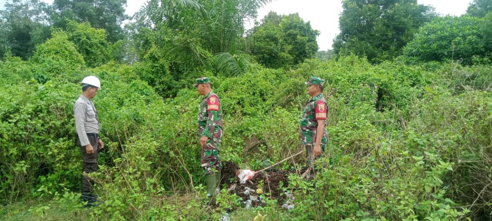 Ajakan Babinsa Koramil 06 Merbau Untuk Mencegah Karhutla