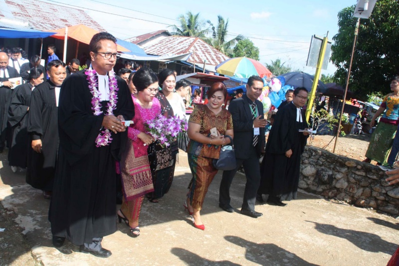 Ribuan Jemaat HKBP Hadiri Pesta Puncak Kesehatan dan Kebersihan Dalam Lingkungan Hidup