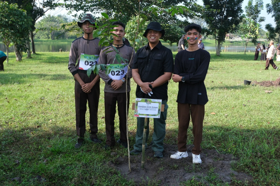 Komandan Kodim 0320/Dumai Ajak Masyarakat Tingkatkan Kepedulian Lingkungan