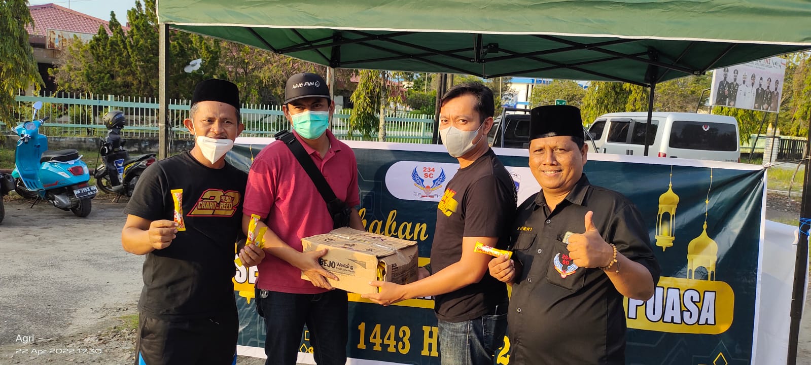 234 SC Regwil Dumai Bersama Branch Sujamer Berbagi Takjil