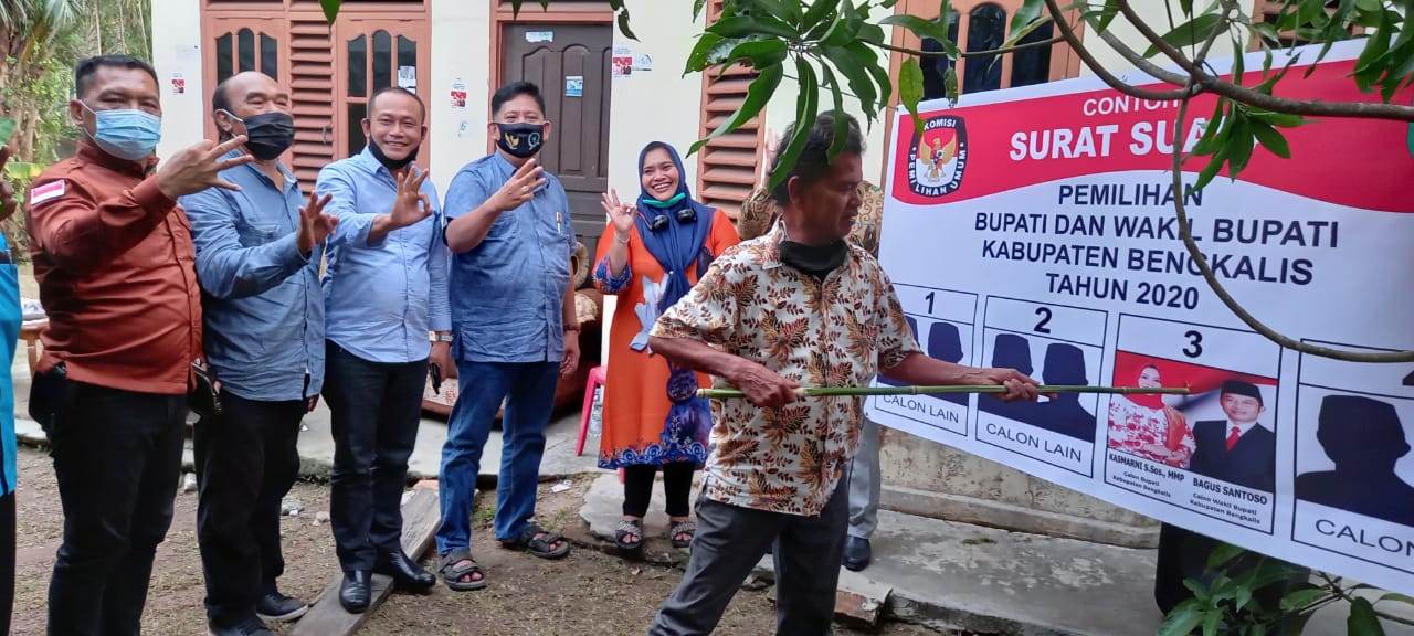 Masyarakat Duri Timur Komit Dukung Penuh Menangkan Paslon Nomor Urut 3 Kasmarni-Bagus Santoso