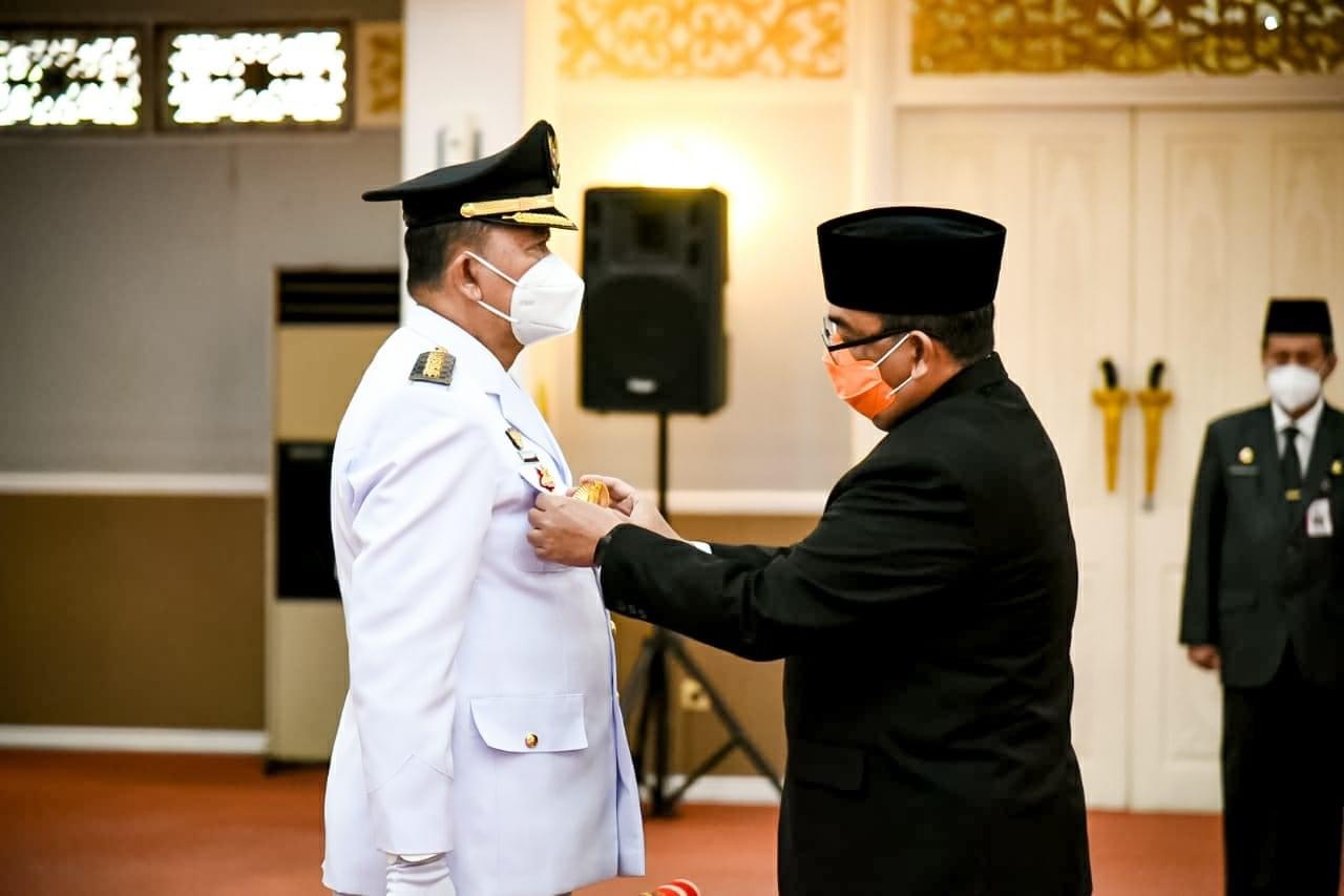 H. Jonli Resmi Dilantik Sebagai Penjabat Walikota Dumai