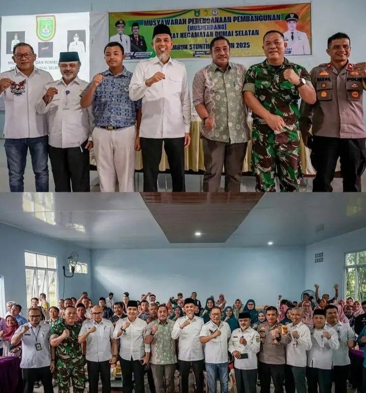 Dengan Musrenbang, Dandim 0320/Dumai Berharap Masyarakat Dapat Memberikan Kontribusi Nyata Untuk Pembangunan Daerah