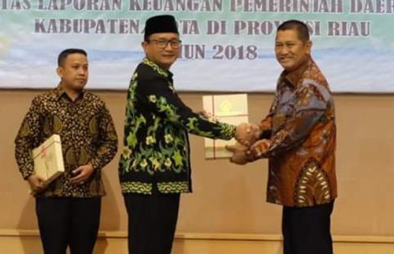 Untuk Ketiga Kalinya, Inhil Kembali Raih Opini WTP dari BPK Perwakilan Riau