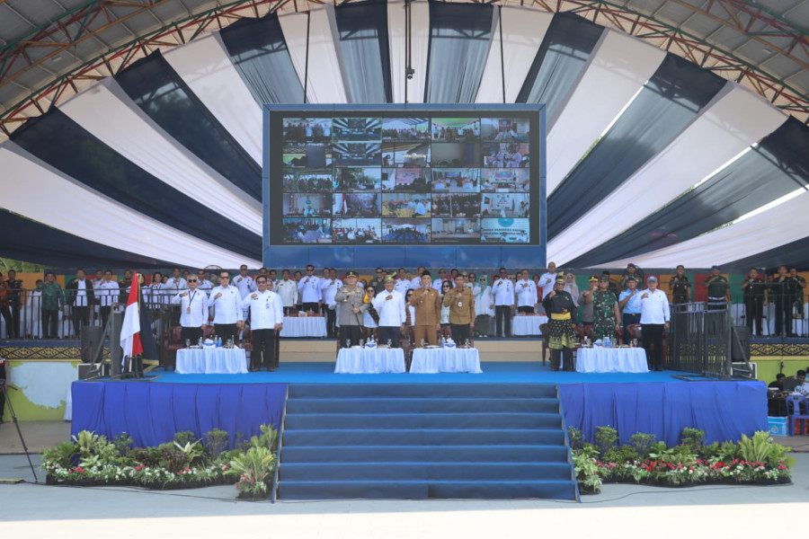 Dandim 0320/Dumai Hadiri Deklarasi Anti Narkoba di Kota Dumai
