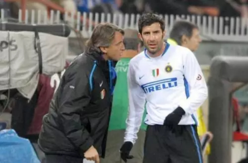 Luis Figo Ungkap Rasa Tidak Senangnya terhadap Roberto Mancini
