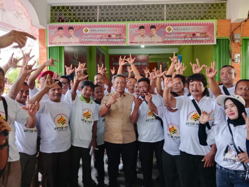 DPC Relawan Pelit Rohul Rapatkan  Barisan untuk Memenangkan Anton-Poti