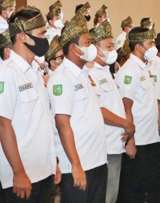 Wabup Rohil, H.Sulaiman Hadiri Pengukuhan dan Pelantikan Karang Taruna Riau