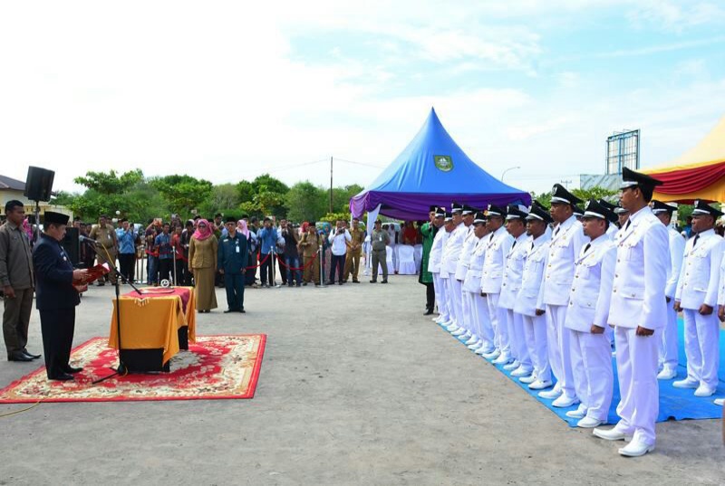 Bupati Amril Minta Kades di Bengkalis Saling Berkompetisi