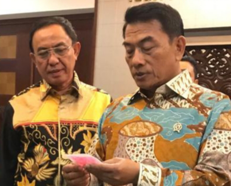Bupati Inhil Sampaikan Permasalahan Kelapa Kepada Kepala Staf Presiden RI
