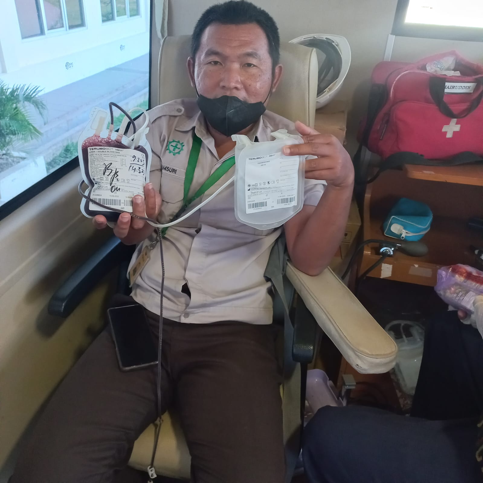 Peringati Bulan K3, Apical Dumai Kembali Melaksanakan Kegiatan Donor Darah