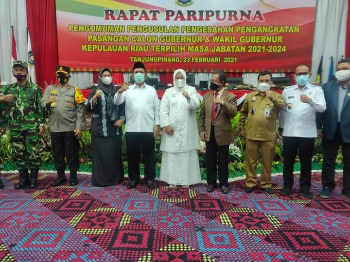 Jumaga Resmi Umumkan Ansar Marlin Gubernur dan Wakil Gubernur Kepri Terpilih