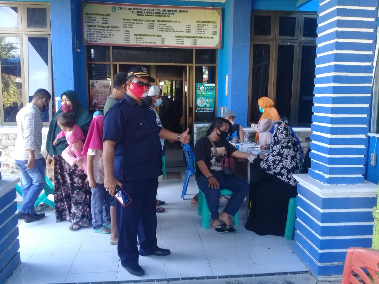 Kelurahan Tanjung Palas Dumai, Kembali Gelar Vaksinasi