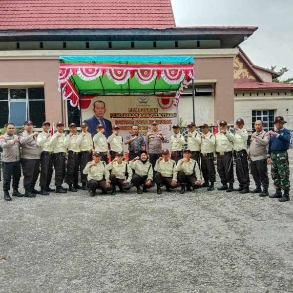 PT. Vavi Pertama Wayang Gelar Pembukaan Diklat Satpam Gada Pratama Angkatan III