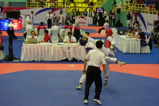 Kontingen Riau Sabet Perunggu di Kejurnas Junior Taekwondo