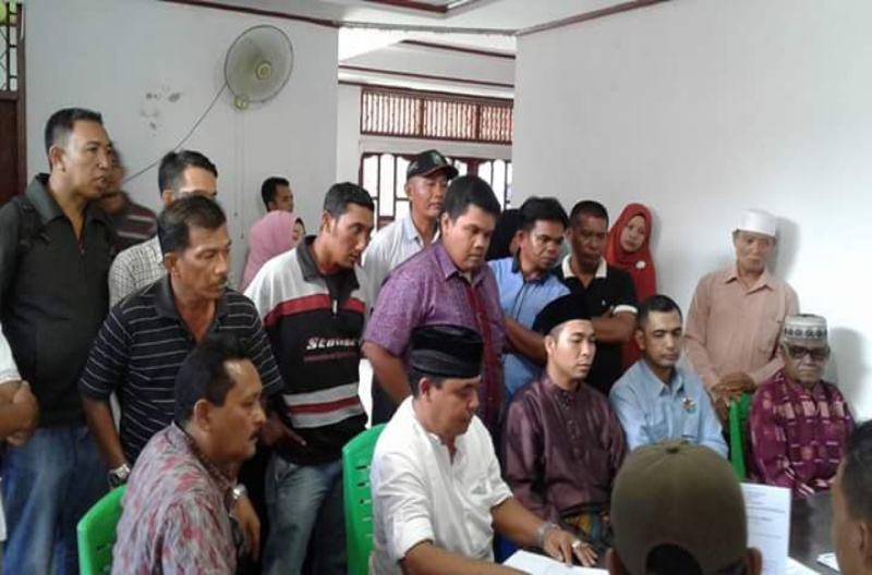 Wahyu Hidayat unggul Sementara dalam Pilkades Desa Batang Dui