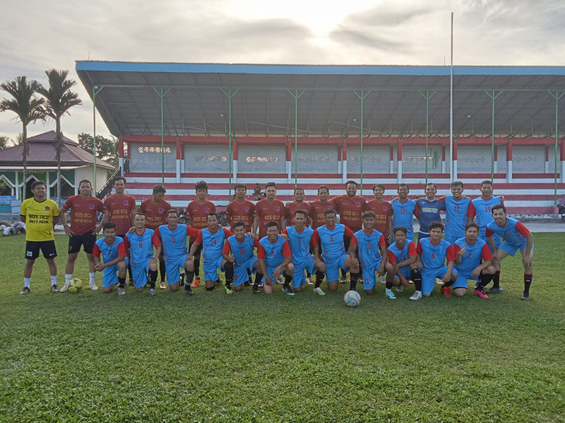 Laga Persahabatan, Tangbar FC Tundukkan Sungai Pinang FC 3-2