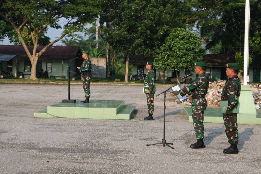 Peringati Hari Sumpah Pemuda, Kodim 0320/Dumai Gelar Upacara